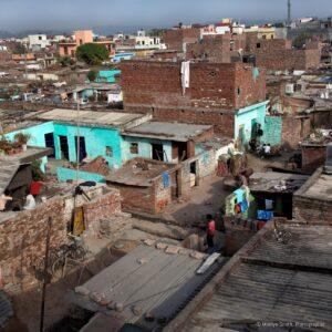 Janta Colony, a slum in India on the outskirts of Chandigarh