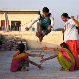 After schools games for kids in Janta Colony.