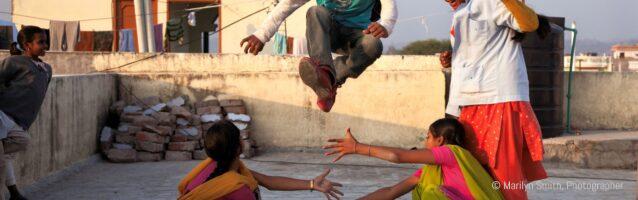 After schools games for kids in Janta Colony.