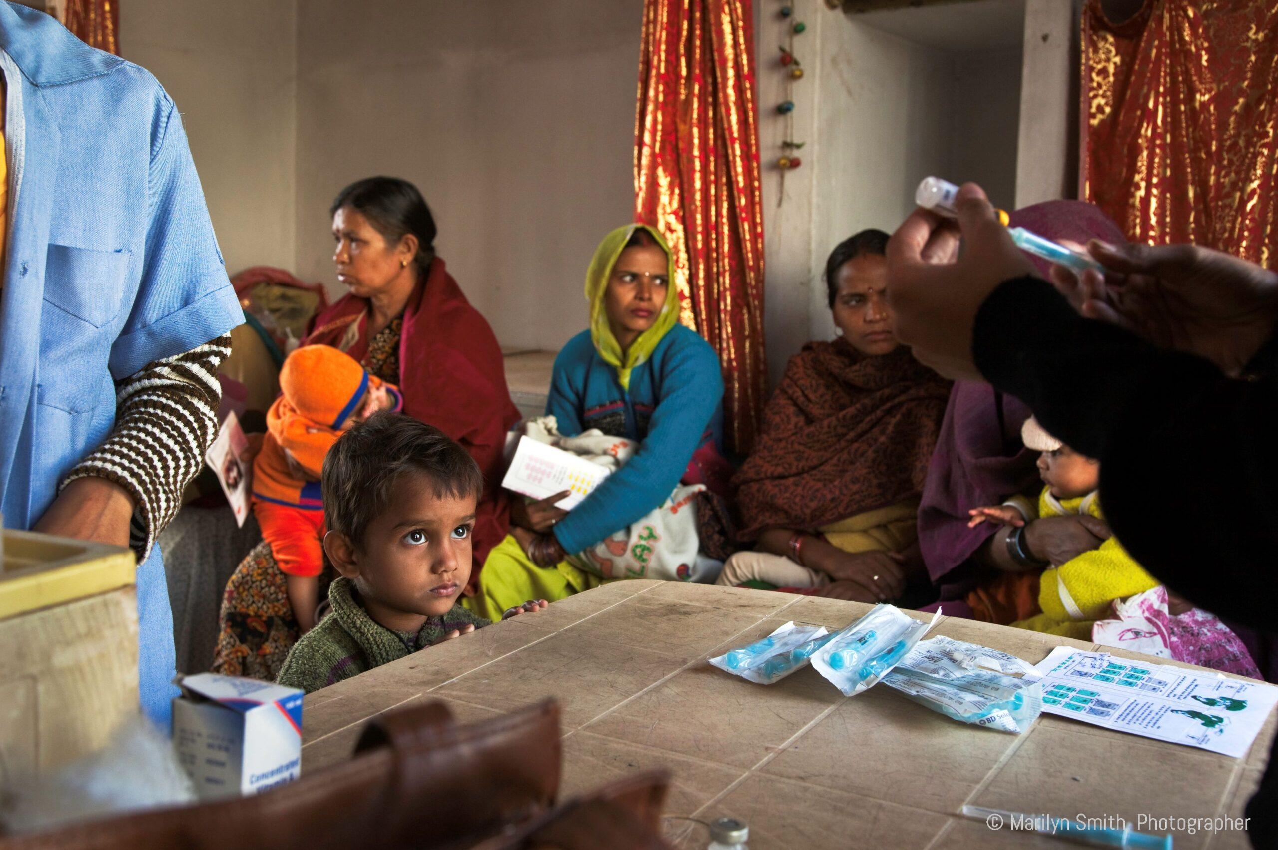 DIR HPs work with local health authorities to ensure children get vaccines.