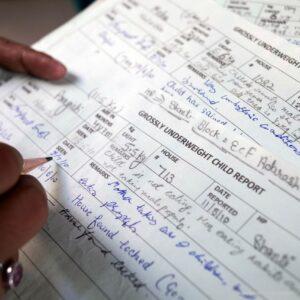 Grossly underweight children are a serious problem in Janta Colony.