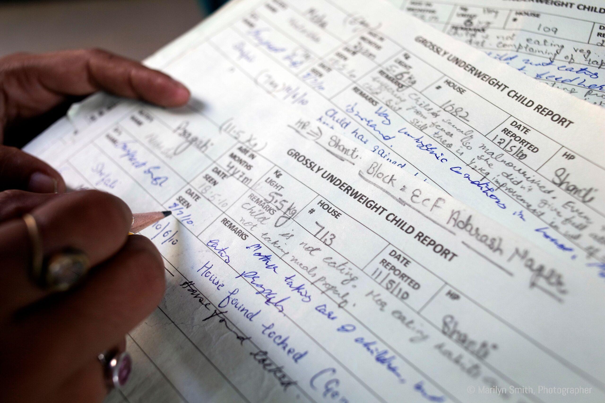 Grossly underweight children are a serious problem in Janta Colony.